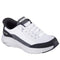 Skechers Womens Slip In Contour Foam Cozy Fit White Black